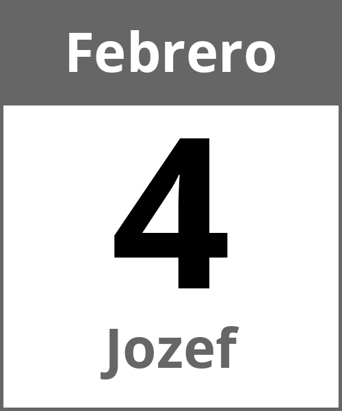 Fiesta Jozef Febrero 4.2.