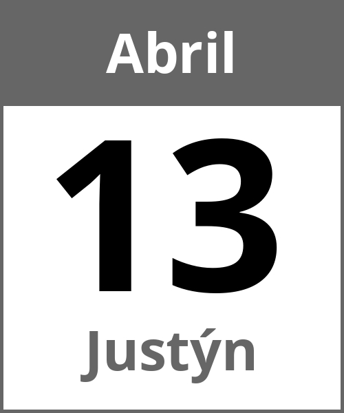 Fiesta Justýn Abril 13.4.