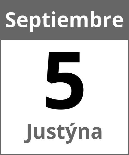 Fiesta Justýna Septiembre 5.9.