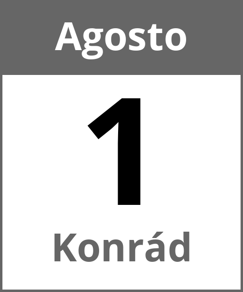 Fiesta Konrád Agosto 1.8.