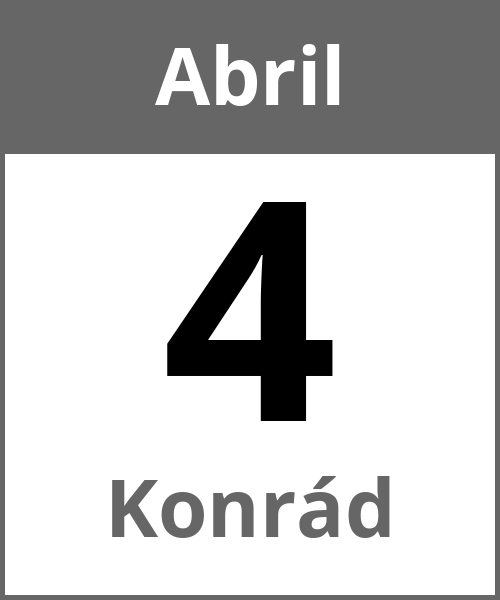 Fiesta Konrád Abril 4.4.