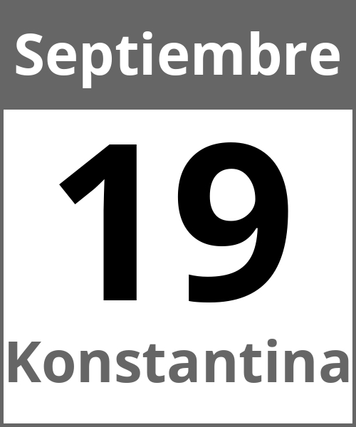 Fiesta Konstantina Septiembre 19.9.