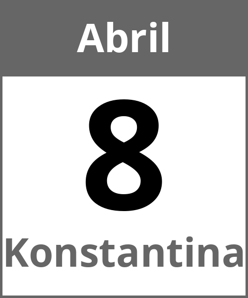 Fiesta Konstantina Abril 8.4.