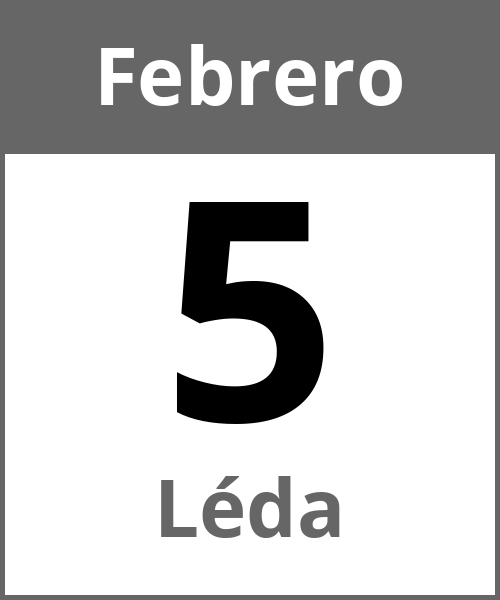 Fiesta Léda Febrero 5.2.