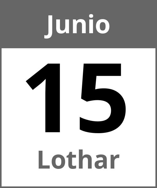 Fiesta Lothar Junio 15.6.