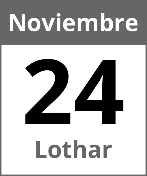 Fiesta Lothar Noviembre 24.11.