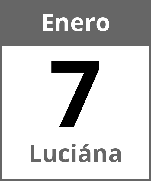 Fiesta Luciána Enero 7.1.