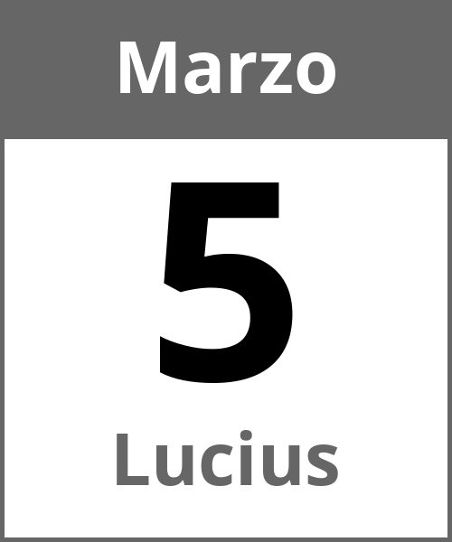 Fiesta Lucius Marzo 5.3.