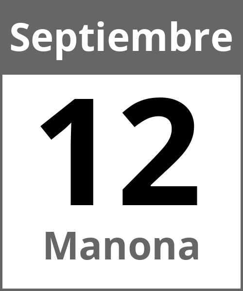 Fiesta Manona Septiembre 12.9.