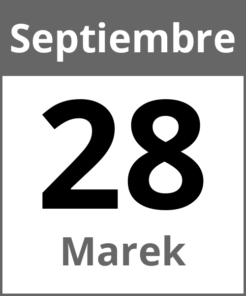 Fiesta Marek Septiembre 28.9.