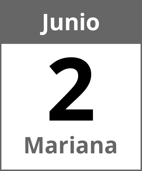 Fiesta Mariana Junio 2.6.