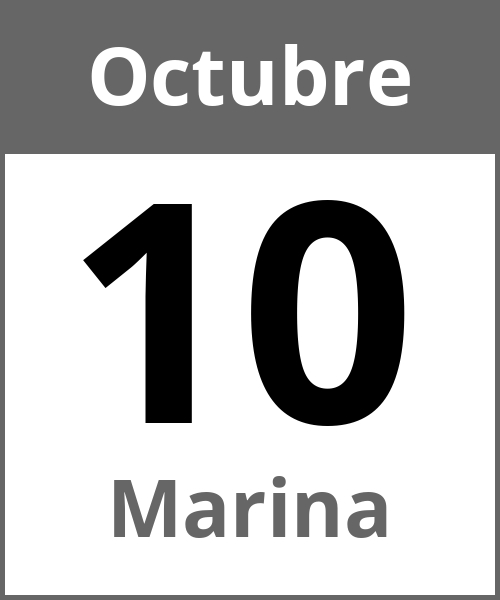 Fiesta Marina Octubre 10.10.