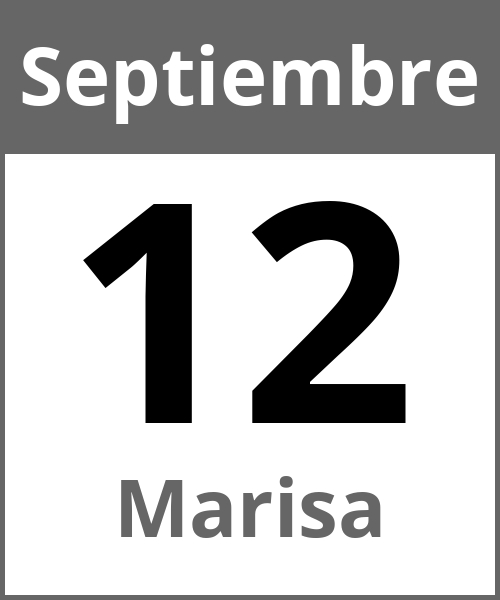 Fiesta Marisa Septiembre 12.9.