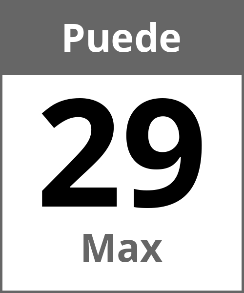 Fiesta Max Puede 29.5.