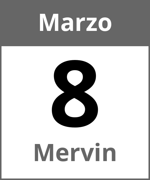 Fiesta Mervin Marzo 8.3.