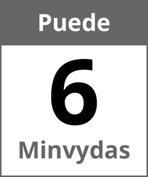 Fiesta Minvydas Puede 6.5.