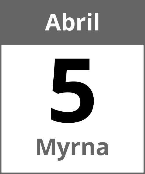 Fiesta Myrna Abril 5.4.