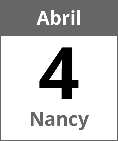 Fiesta Nancy Abril 4.4.