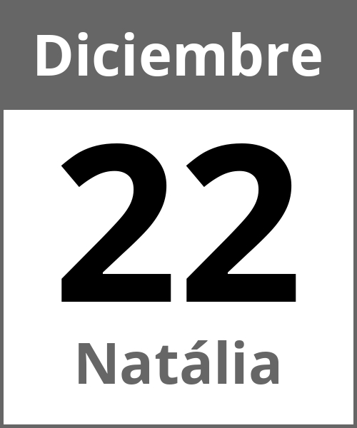 Fiesta Natália Diciembre 22.12.