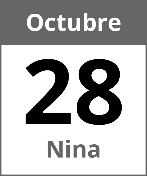 Fiesta Nina Octubre 28.10.