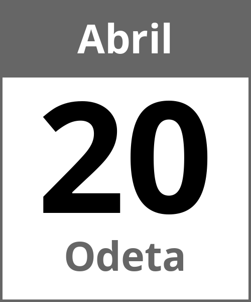 Fiesta Odeta Abril 20.4.