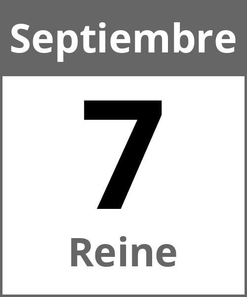 Fiesta Reine Septiembre 7.9.