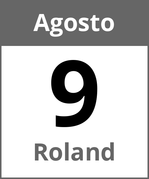 Fiesta Roland Agosto 9.8.