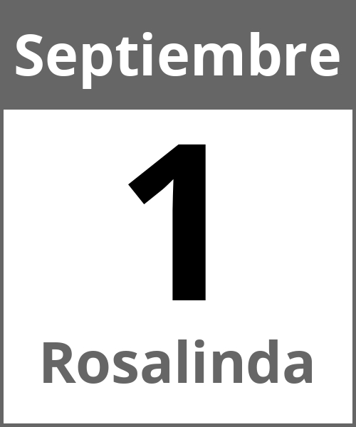 Fiesta Rosalinda Septiembre 1.9.