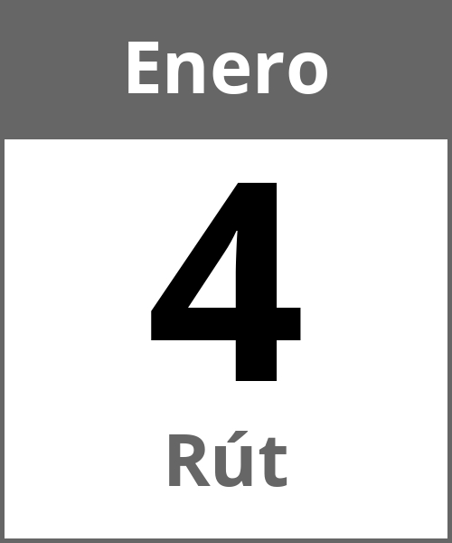 Fiesta Rút Enero 4.1.