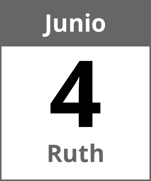 Fiesta Ruth Junio 4.6.