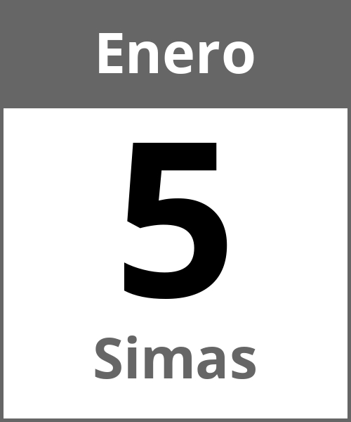 Fiesta Simas Enero 5.1.