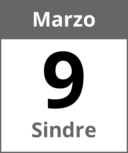 Fiesta Sindre Marzo 9.3.