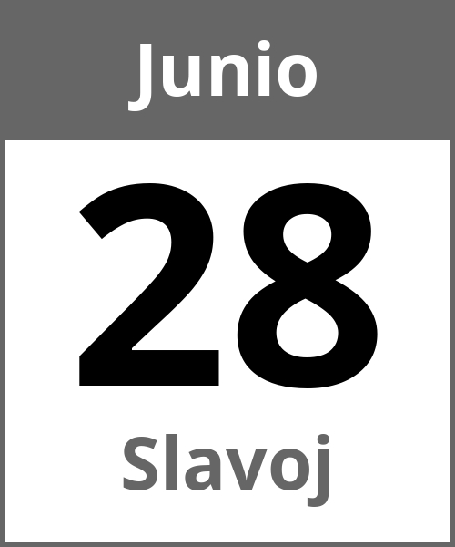 Fiesta Slavoj Junio 28.6.