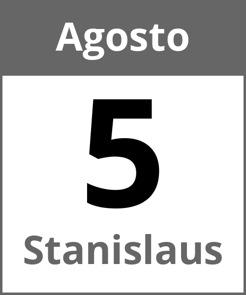 Fiesta Stanislaus Agosto 5.8.