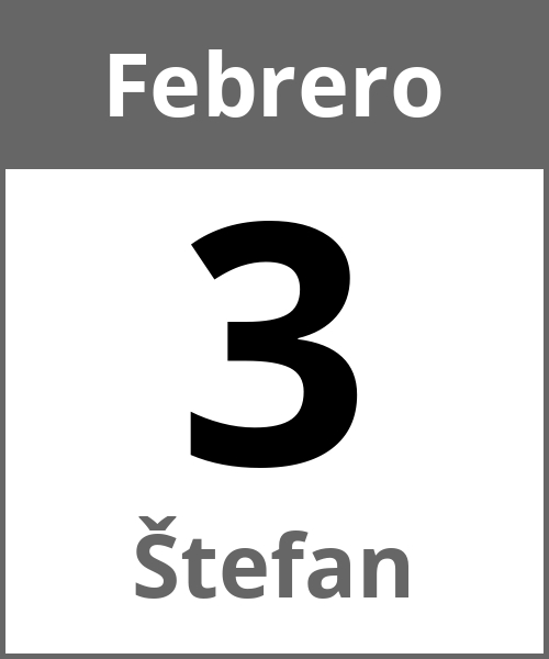 Fiesta Štefan Febrero 3.2.