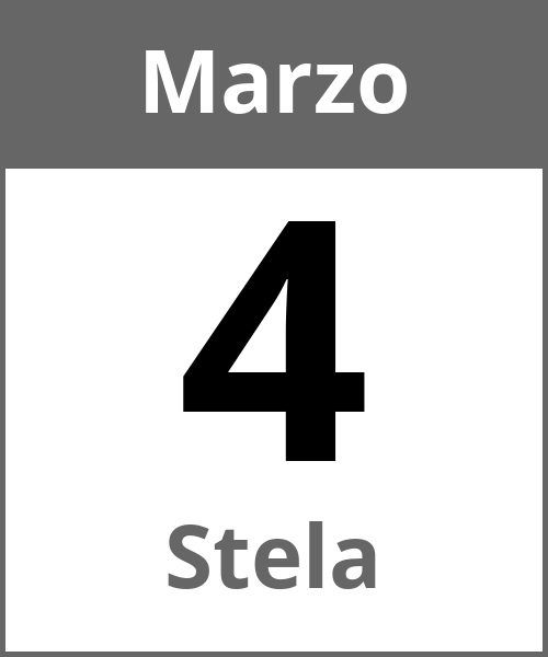 Fiesta Stela Marzo 4.3.