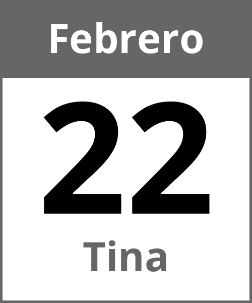 Fiesta Tina Febrero 22.2.