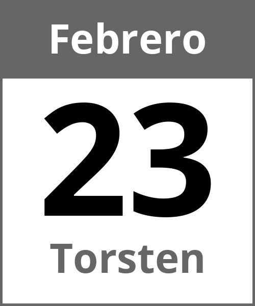 Fiesta Torsten Febrero 23.2.