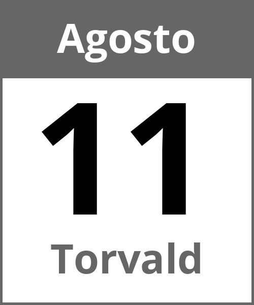 Fiesta Torvald Agosto 11.8.