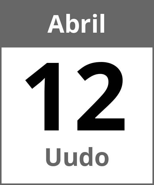 Fiesta Uudo Abril 12.4.