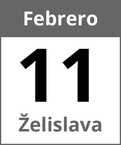 Fiesta Želislava Febrero 11.2.