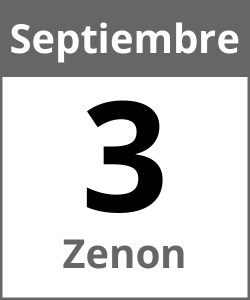 Fiesta Zenon Septiembre 3.9.