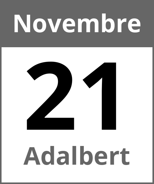 Fete Adalbert Novembre 21.11.