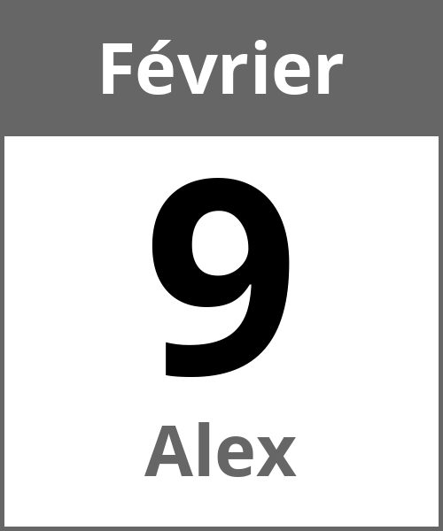 Fete Alex Février 9.2.