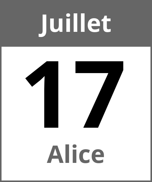 Fete Alice Juillet 17.7.