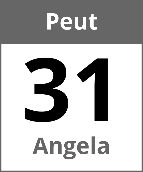 Fete Angela Peut 31.5.