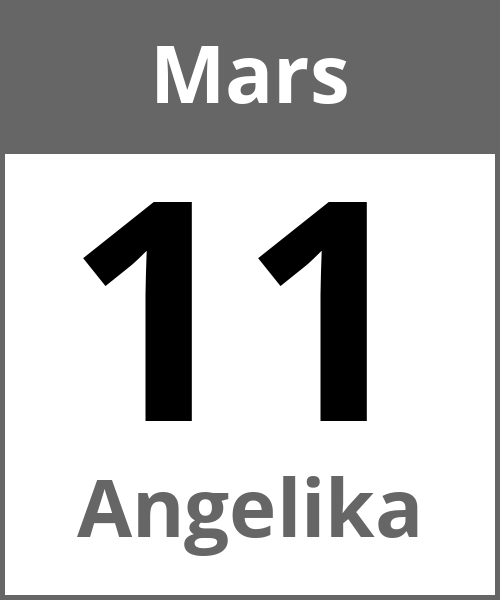 Fete Angelika Mars 11.3.