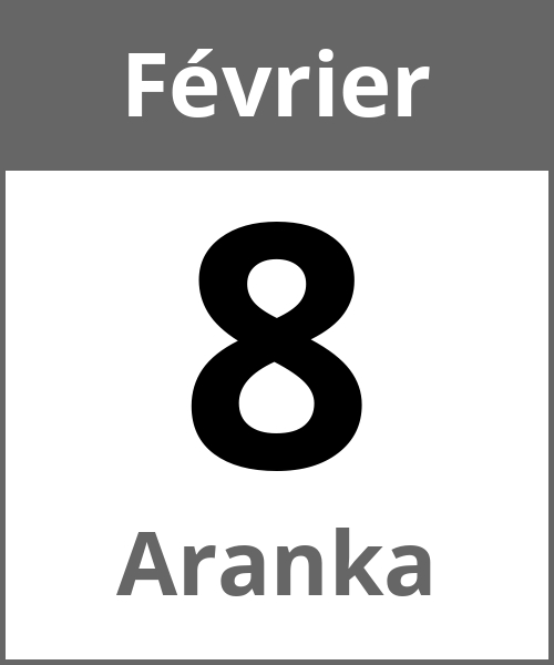 Fete Aranka Février 8.2.