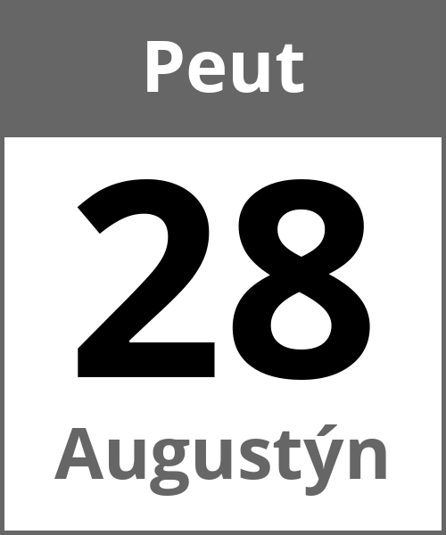 Fete Augustýn Peut 28.5.