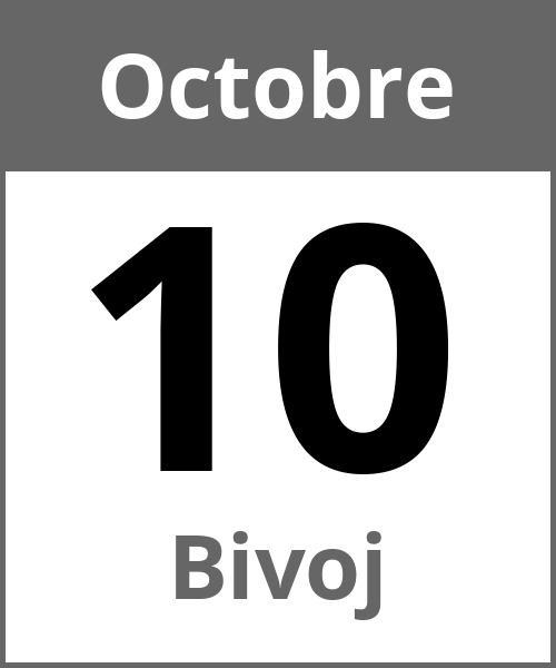 Fete Bivoj Octobre 10.10.